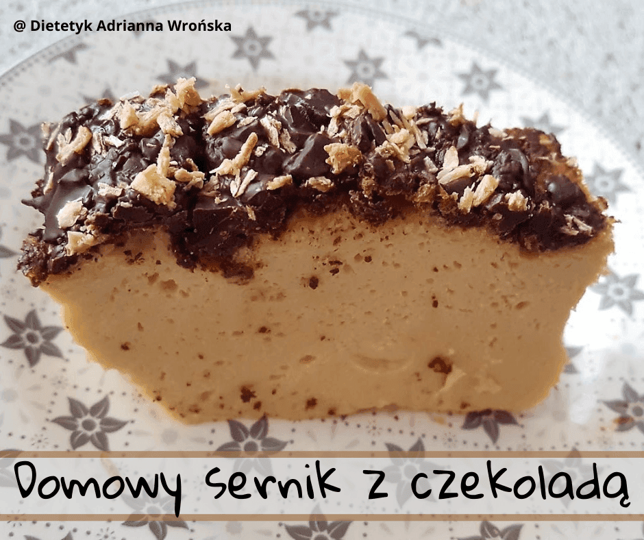 Domowy Serniczek z Czekoladą